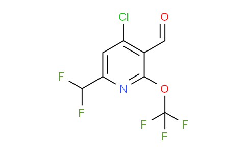 AM181850 | 1804662-21-2 | 4-Chloro-6-(difluoromethyl)-2-(trifluoromethoxy)pyridine-3-carboxaldehyde