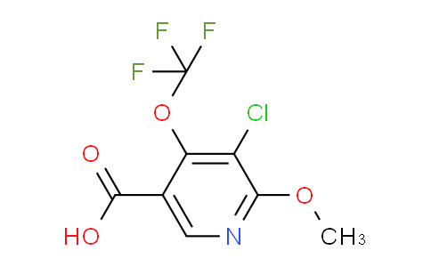 AM181860 | 1804800-98-3 | 3-Chloro-2-methoxy-4-(trifluoromethoxy)pyridine-5-carboxylic acid