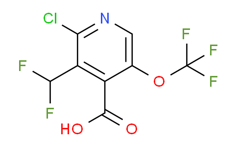 AM181863 | 1804553-98-7 | 2-Chloro-3-(difluoromethyl)-5-(trifluoromethoxy)pyridine-4-carboxylic acid