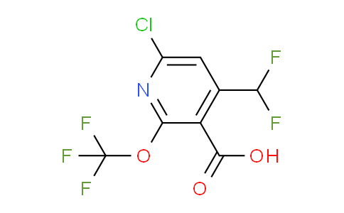 AM181867 | 1804554-08-2 | 6-Chloro-4-(difluoromethyl)-2-(trifluoromethoxy)pyridine-3-carboxylic acid
