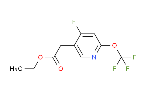 AM18187 | 1804471-64-4 | Ethyl 4-fluoro-2-(trifluoromethoxy)pyridine-5-acetate