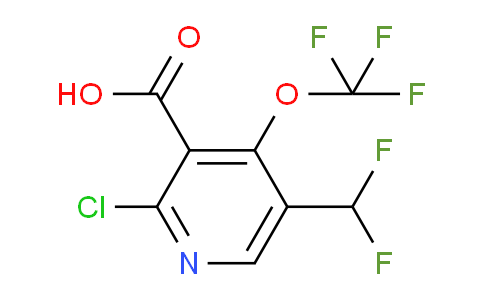 AM181870 | 1806156-81-9 | 2-Chloro-5-(difluoromethyl)-4-(trifluoromethoxy)pyridine-3-carboxylic acid