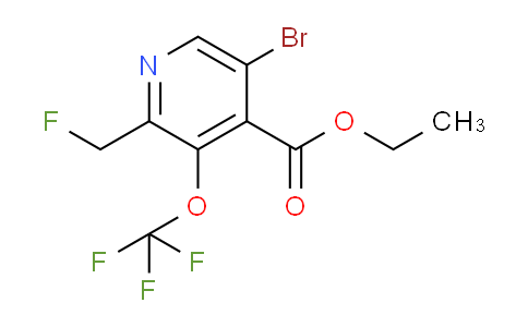 AM181874 | 1806079-58-2 | Ethyl 5-bromo-2-(fluoromethyl)-3-(trifluoromethoxy)pyridine-4-carboxylate