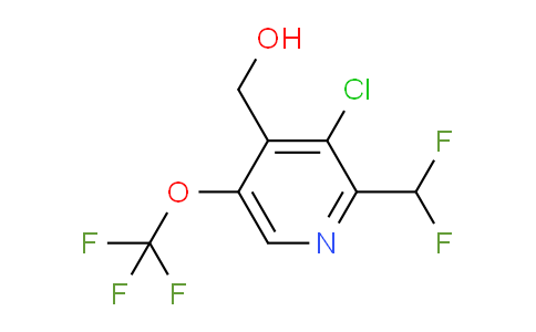 AM181903 | 1804001-71-5 | 3-Chloro-2-(difluoromethyl)-5-(trifluoromethoxy)pyridine-4-methanol
