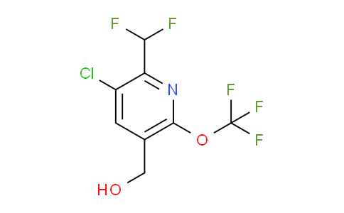 AM181904 | 1806155-88-3 | 3-Chloro-2-(difluoromethyl)-6-(trifluoromethoxy)pyridine-5-methanol