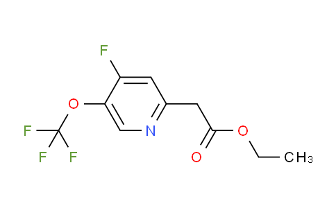 AM18191 | 1804614-57-0 | Ethyl 4-fluoro-5-(trifluoromethoxy)pyridine-2-acetate
