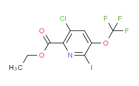 AM181914 | 1804685-64-0 | Ethyl 5-chloro-2-iodo-3-(trifluoromethoxy)pyridine-6-carboxylate