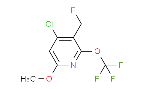 AM181923 | 1803616-34-3 | 4-Chloro-3-(fluoromethyl)-6-methoxy-2-(trifluoromethoxy)pyridine