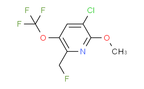 AM181927 | 1804804-68-9 | 3-Chloro-6-(fluoromethyl)-2-methoxy-5-(trifluoromethoxy)pyridine