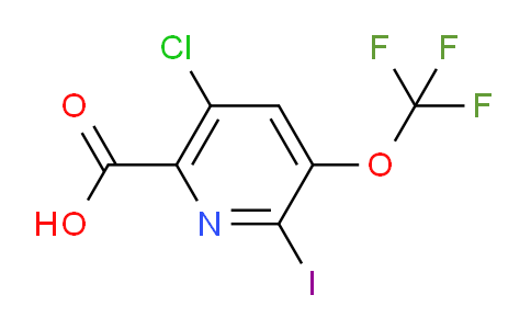 AM181938 | 1804803-18-6 | 5-Chloro-2-iodo-3-(trifluoromethoxy)pyridine-6-carboxylic acid