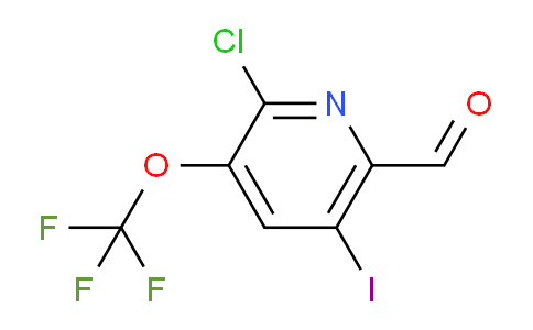 AM181956 | 1804400-78-9 | 2-Chloro-5-iodo-3-(trifluoromethoxy)pyridine-6-carboxaldehyde
