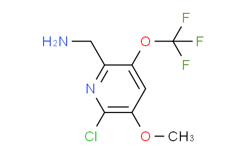 2-(Aminomethyl)-6-chloro-5-methoxy-3-(trifluoromethoxy)pyridine