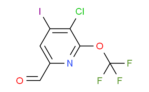 AM181966 | 1804684-12-5 | 3-Chloro-4-iodo-2-(trifluoromethoxy)pyridine-6-carboxaldehyde