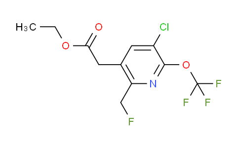 AM181967 | 1804557-40-1 | Ethyl 3-chloro-6-(fluoromethyl)-2-(trifluoromethoxy)pyridine-5-acetate