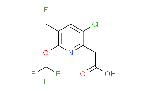AM181968 | 1803649-18-4 | 3-Chloro-5-(fluoromethyl)-6-(trifluoromethoxy)pyridine-2-acetic acid
