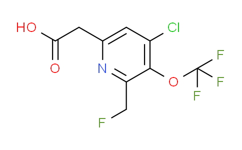 AM181969 | 1804473-91-3 | 4-Chloro-2-(fluoromethyl)-3-(trifluoromethoxy)pyridine-6-acetic acid