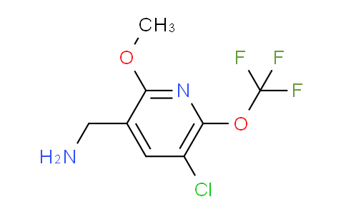 3-(Aminomethyl)-5-chloro-2-methoxy-6-(trifluoromethoxy)pyridine