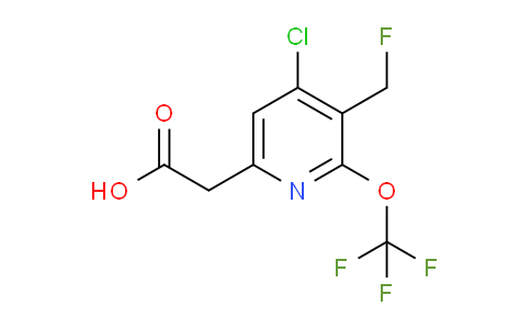 AM181975 | 1806144-20-6 | 4-Chloro-3-(fluoromethyl)-2-(trifluoromethoxy)pyridine-6-acetic acid