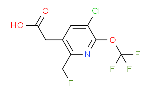 AM181983 | 1804621-11-1 | 3-Chloro-6-(fluoromethyl)-2-(trifluoromethoxy)pyridine-5-acetic acid