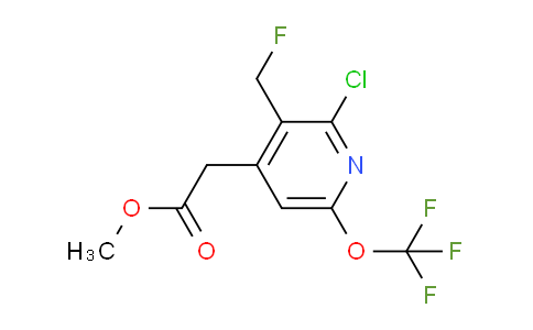 AM181988 | 1804792-94-6 | Methyl 2-chloro-3-(fluoromethyl)-6-(trifluoromethoxy)pyridine-4-acetate