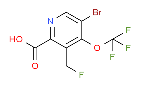 AM181997 | 1806225-17-1 | 5-Bromo-3-(fluoromethyl)-4-(trifluoromethoxy)pyridine-2-carboxylic acid