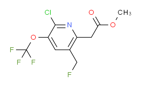 AM181998 | 1806144-33-1 | Methyl 2-chloro-5-(fluoromethyl)-3-(trifluoromethoxy)pyridine-6-acetate