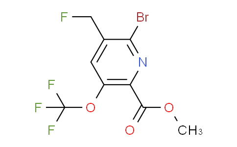 AM182011 | 1803528-81-5 | Methyl 2-bromo-3-(fluoromethyl)-5-(trifluoromethoxy)pyridine-6-carboxylate