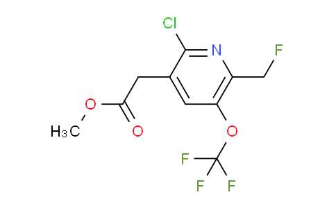 AM182012 | 1806201-92-2 | Methyl 2-chloro-6-(fluoromethyl)-5-(trifluoromethoxy)pyridine-3-acetate