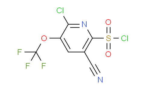 AM182018 | 1804550-92-2 | 2-Chloro-5-cyano-3-(trifluoromethoxy)pyridine-6-sulfonyl chloride
