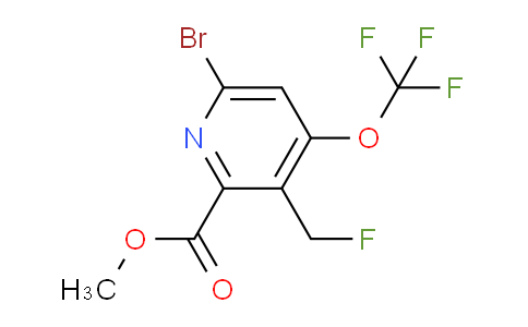 AM182025 | 1803528-82-6 | Methyl 6-bromo-3-(fluoromethyl)-4-(trifluoromethoxy)pyridine-2-carboxylate