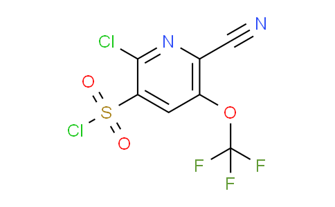 AM182026 | 1803644-53-2 | 2-Chloro-6-cyano-5-(trifluoromethoxy)pyridine-3-sulfonyl chloride