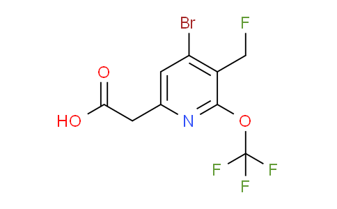 AM182028 | 1804658-62-5 | 4-Bromo-3-(fluoromethyl)-2-(trifluoromethoxy)pyridine-6-acetic acid