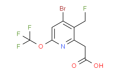 AM182029 | 1804567-76-7 | 4-Bromo-3-(fluoromethyl)-6-(trifluoromethoxy)pyridine-2-acetic acid