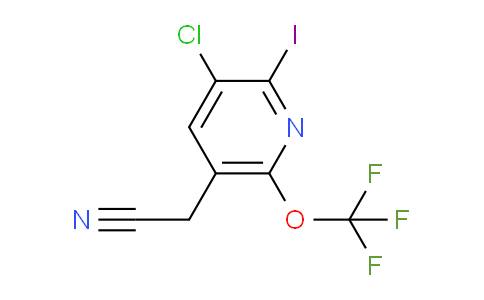 AM182039 | 1804732-41-9 | 3-Chloro-2-iodo-6-(trifluoromethoxy)pyridine-5-acetonitrile