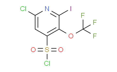 6-Chloro-2-iodo-3-(trifluoromethoxy)pyridine-4-sulfonyl chloride
