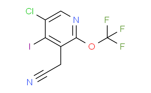 5-Chloro-4-iodo-2-(trifluoromethoxy)pyridine-3-acetonitrile