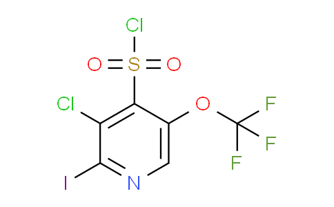 3-Chloro-2-iodo-5-(trifluoromethoxy)pyridine-4-sulfonyl chloride