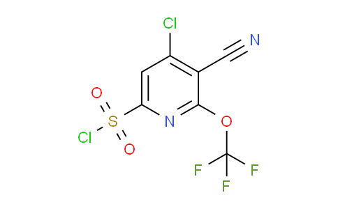 AM182054 | 1804789-60-3 | 4-Chloro-3-cyano-2-(trifluoromethoxy)pyridine-6-sulfonyl chloride