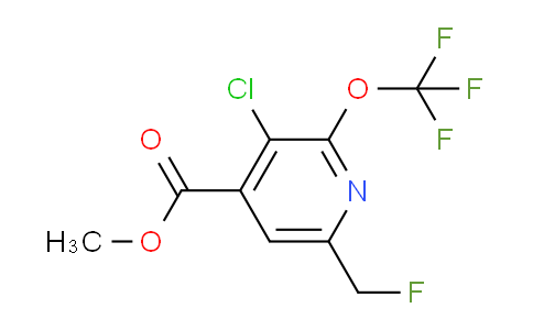 AM182058 | 1806155-00-9 | Methyl 3-chloro-6-(fluoromethyl)-2-(trifluoromethoxy)pyridine-4-carboxylate