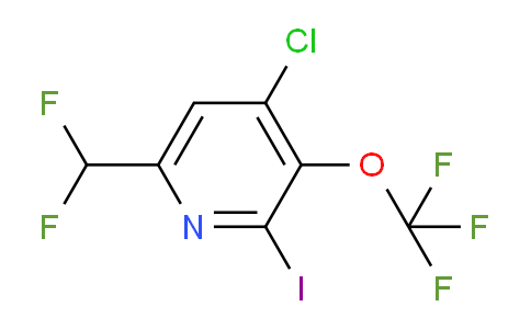 AM182073 | 1806224-99-6 | 4-Chloro-6-(difluoromethyl)-2-iodo-3-(trifluoromethoxy)pyridine