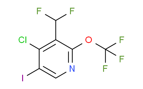 AM182075 | 1804547-42-9 | 4-Chloro-3-(difluoromethyl)-5-iodo-2-(trifluoromethoxy)pyridine