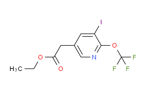 AM18208 | 1804609-88-8 | Ethyl 3-iodo-2-(trifluoromethoxy)pyridine-5-acetate
