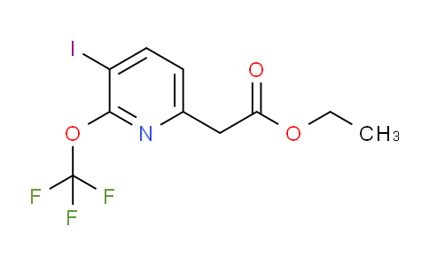 Ethyl 3-iodo-2-(trifluoromethoxy)pyridine-6-acetate