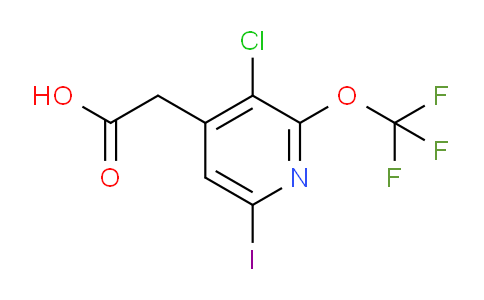 AM182091 | 1804806-35-6 | 3-Chloro-6-iodo-2-(trifluoromethoxy)pyridine-4-acetic acid