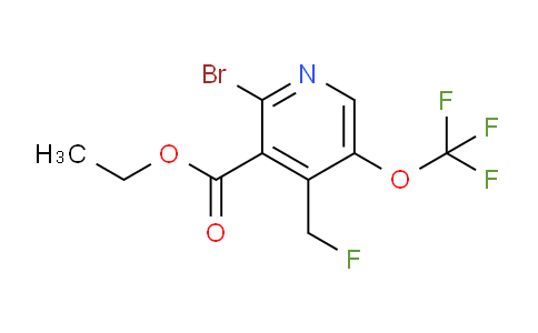 AM182094 | 1803528-89-3 | Ethyl 2-bromo-4-(fluoromethyl)-5-(trifluoromethoxy)pyridine-3-carboxylate