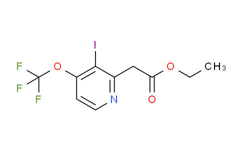 Ethyl 3-iodo-4-(trifluoromethoxy)pyridine-2-acetate