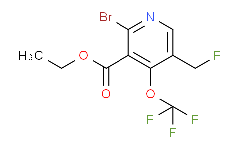 AM182101 | 1803684-78-7 | Ethyl 2-bromo-5-(fluoromethyl)-4-(trifluoromethoxy)pyridine-3-carboxylate