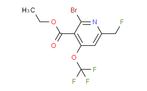 AM182105 | 1803961-21-8 | Ethyl 2-bromo-6-(fluoromethyl)-4-(trifluoromethoxy)pyridine-3-carboxylate