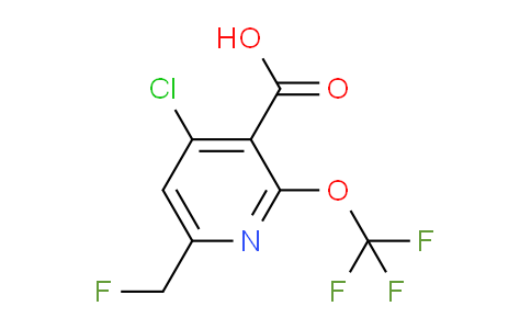 AM182119 | 1804556-39-5 | 4-Chloro-6-(fluoromethyl)-2-(trifluoromethoxy)pyridine-3-carboxylic acid