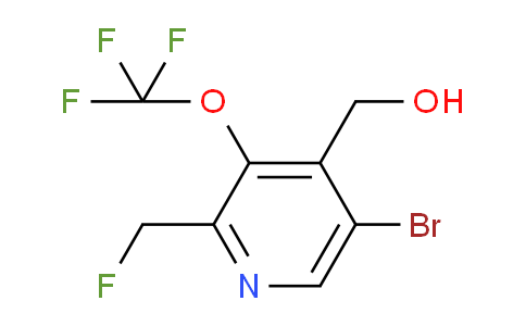 AM182126 | 1806077-86-0 | 5-Bromo-2-(fluoromethyl)-3-(trifluoromethoxy)pyridine-4-methanol